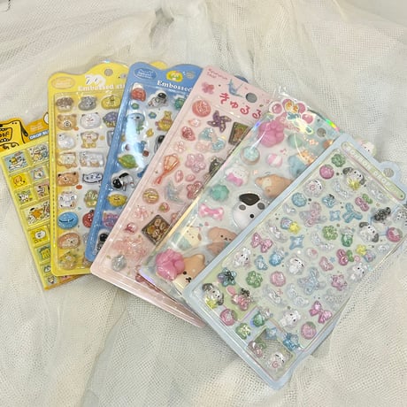 ボンボンドロップシール入り 6点セット(うぃっしゅ)