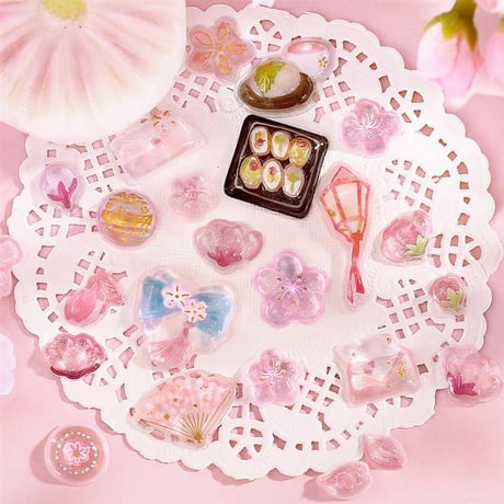 きゅるるんシール 桜