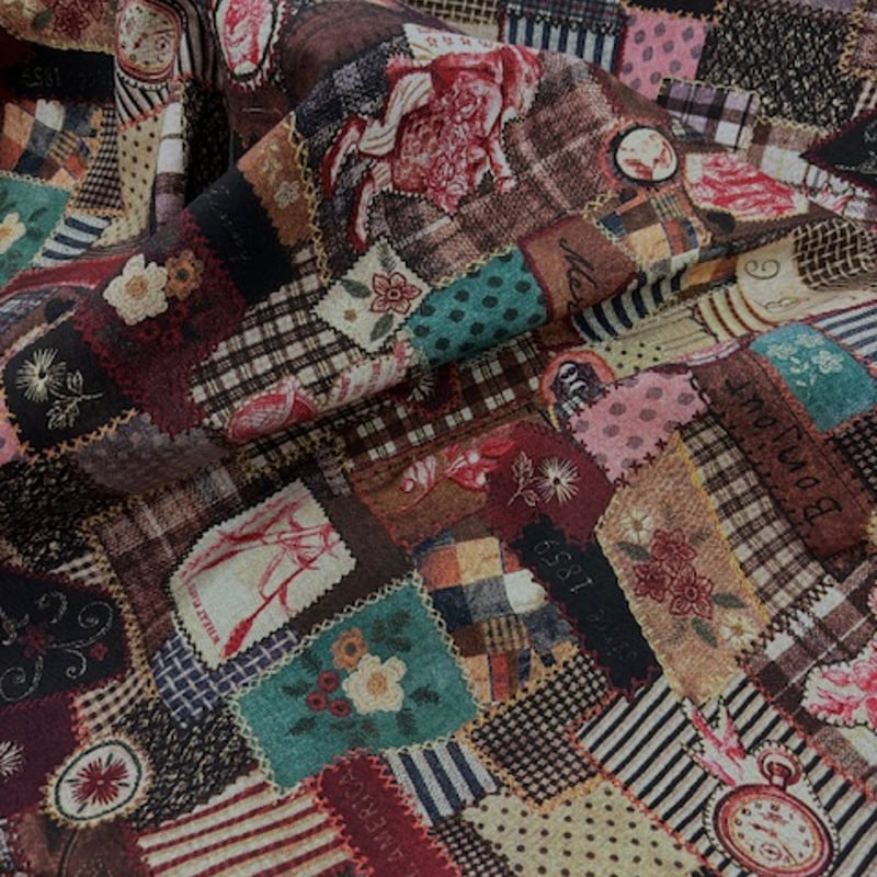 国産プリントYUWA 9−1マルチ岡本洋子 | ﾊﾟｯﾁﾜｰｸのお店 Dears Quilt'