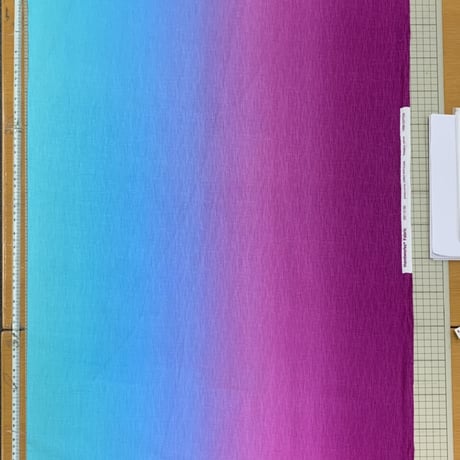 522.国産プリント　グラデーション