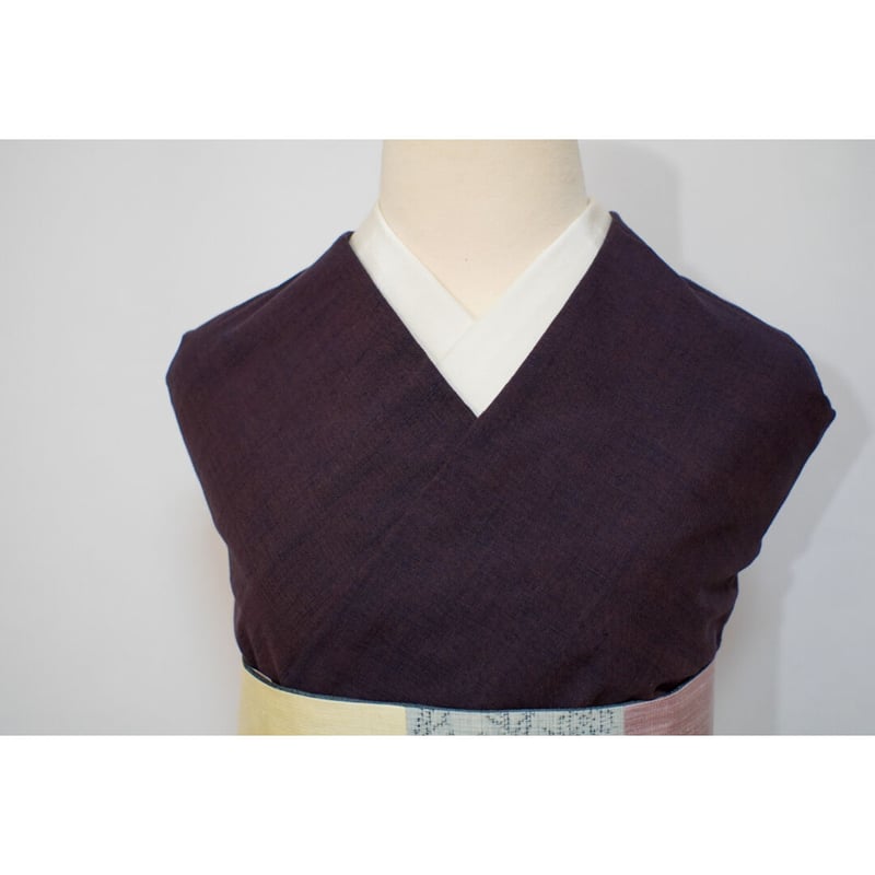 会津木綿 長尺【滅紫色無地】 36尺 (13.5m) 反物 | 古今堂 ふだん着物屋