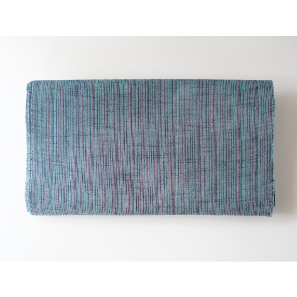 花子　古布　会津藍染木綿　無地黒色　反物カット36x800センチ fit=scale-down,w=1200