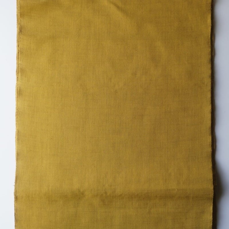 会津木綿 長尺【辛子色無地】 36尺 (13.5m) 反物 | 古今堂 ふだん着物屋