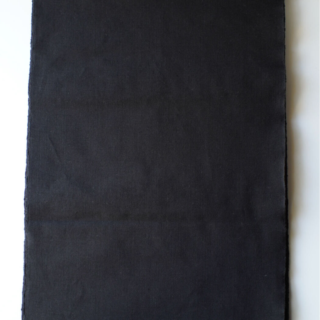 会津木綿 長尺【墨色無地】36尺 (13.5m) 反物 | 古今堂 ふだん着物屋