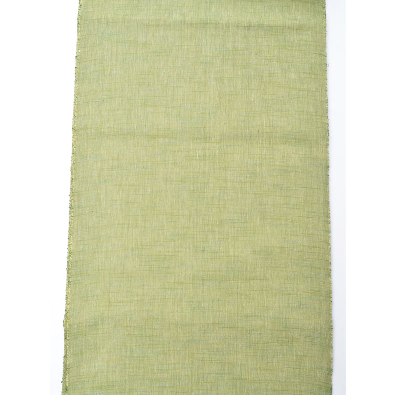 会津木綿 長尺【若葉色 無地】36尺 (13.5m) 反物 | 古今堂 ふだん着物屋