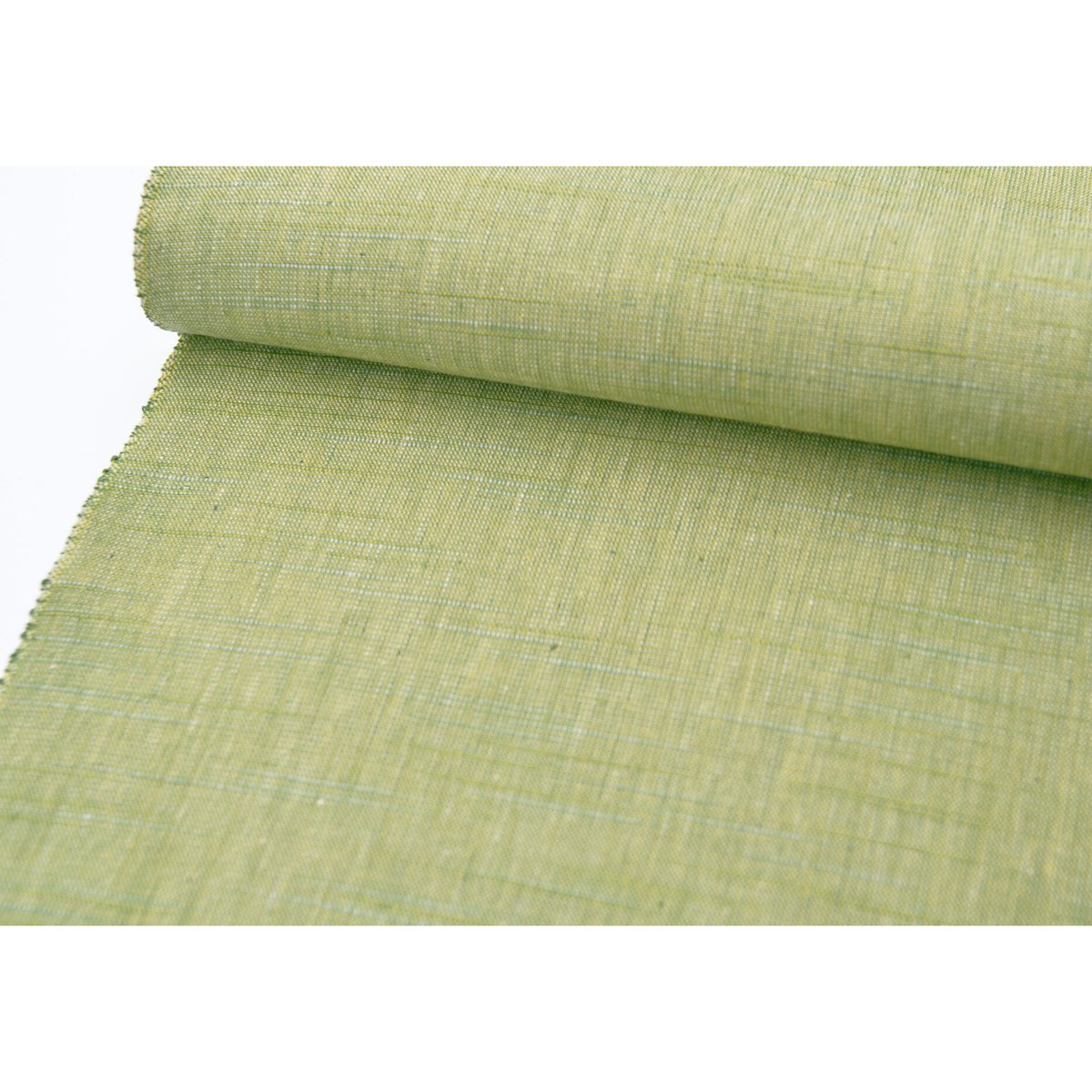 会津木綿 長尺【若葉色 無地】36尺 (13.5m) 反物 | 古今堂 ふだん着物屋