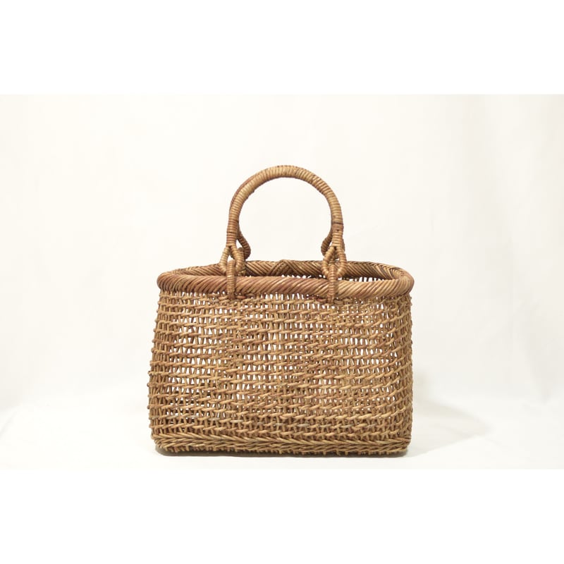 あけび籠バッグ（透かし編）長野県産 手作り | 古今堂 ふだん着物屋