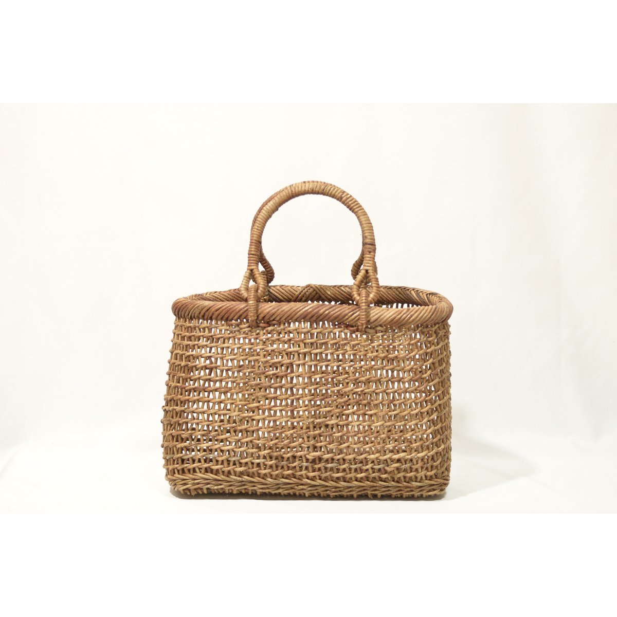 あけび籠バッグ（透かし編）長野県産 手作り | 古今堂 ふだん着物屋
