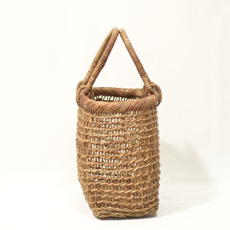 あけび籠バッグ（透かし編）長野県産 手作り | 古今堂 ふだん着物屋