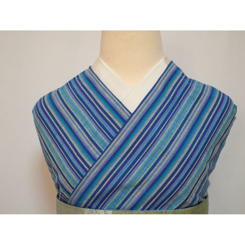 会津木綿 会津もめん　木綿 反物 綿　　かねろく　ブルー　ターコイズブルー 会津木綿 会津もめん 木綿 反物 綿 かねろく ブルー ターコイズブルー