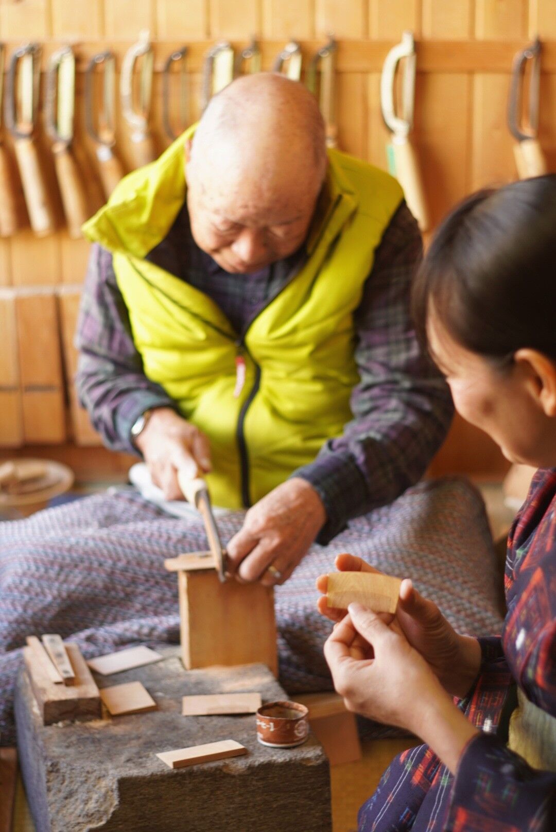 手挽き お六櫛 (木曽産 みねばり櫛) | 古今堂 ふだん着物屋