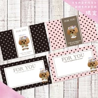 <うちの子イラスト限定> FOR YOU!　メッセージカード 100枚セット