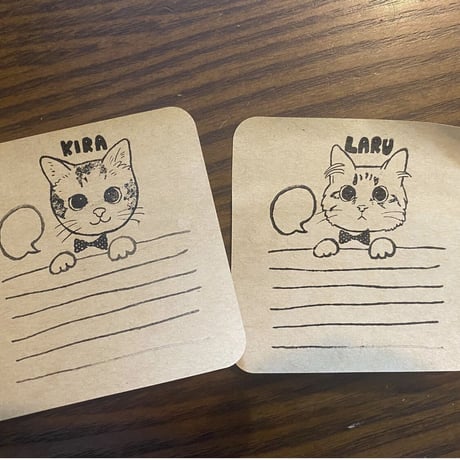 緩いタッチのスタンプオーダー会(フレームイラストとスタンプのセット)