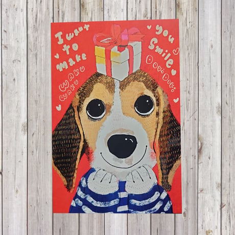 ポストカード　 beagle（ビークル）