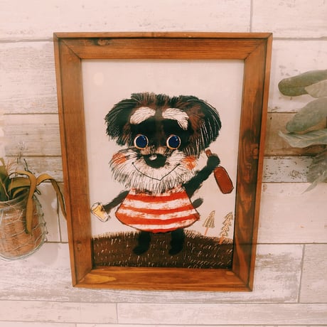 A4ポスター　a-small-schnauzer（シュナウザー）