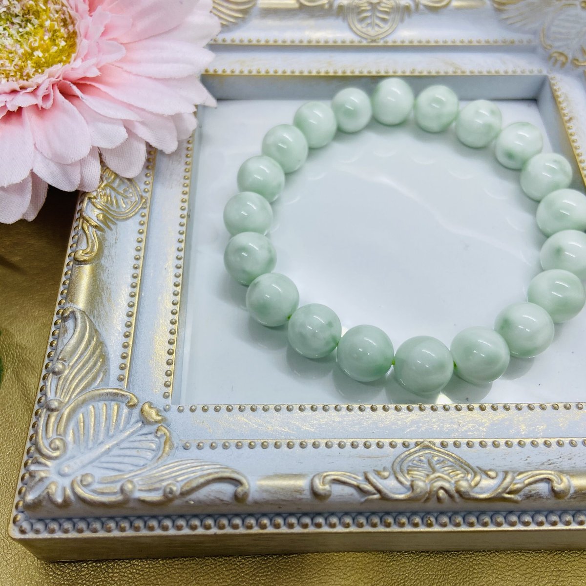 ☆特選限定品☆希少☆20石【GIFT♡グリーンカルサイト&エンジェ