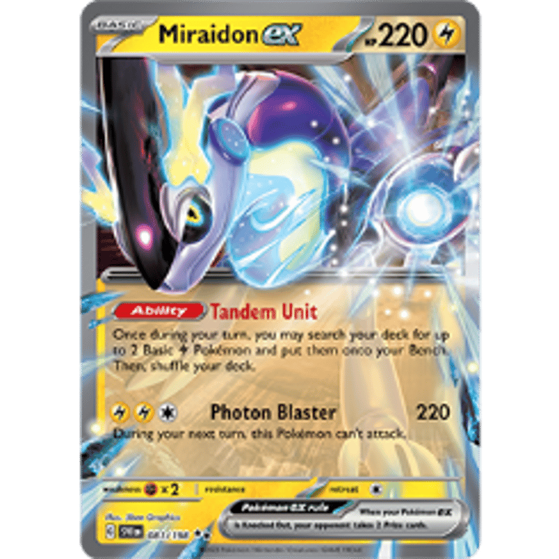 Miraidon ex League Battle Deck ミライドンex コラボデッキ Miraidon ex League Battle Deck ミライドンex コラボデッキ