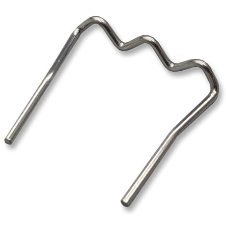 HRK用電熱ピン　コの字ピンΦ0.8