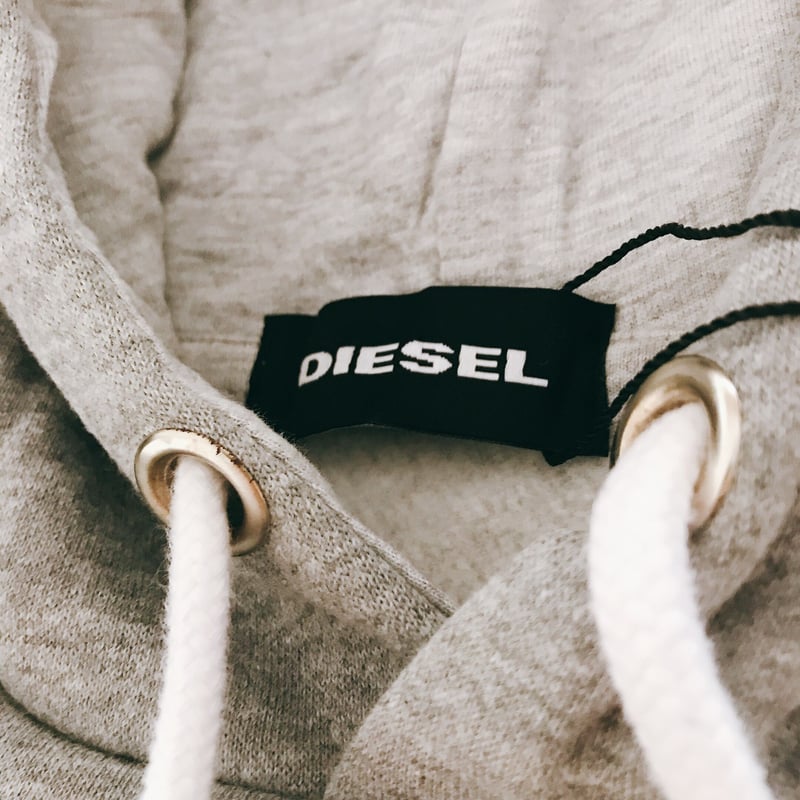 DIESEL ディーゼル HC-S-DIVISION パーカー グレー | BRIDGEiko