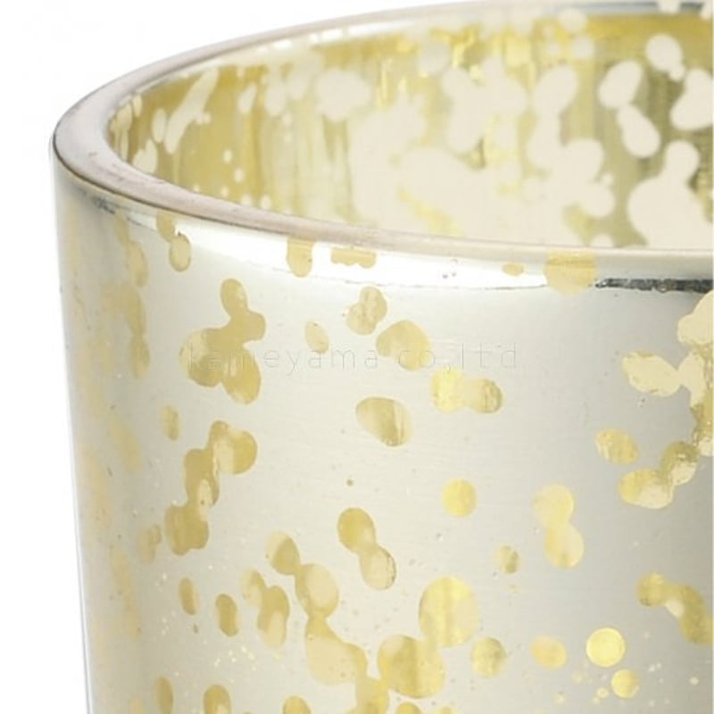 キャンドルホルダー ヴィンテージ グラス ゴールド | KEI-FORT（ケイ