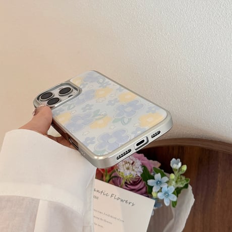 【お取り寄せ商品】iPhoneケース スマホケース iPhone16 iPhone15 iPhone14 春 花柄 お洒落 大人女子 L9515