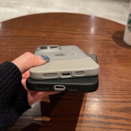 【お取り寄せ商品】iPhoneケース スマホケース iPhone15 iPhone14 クリアカラー ツートン L8372