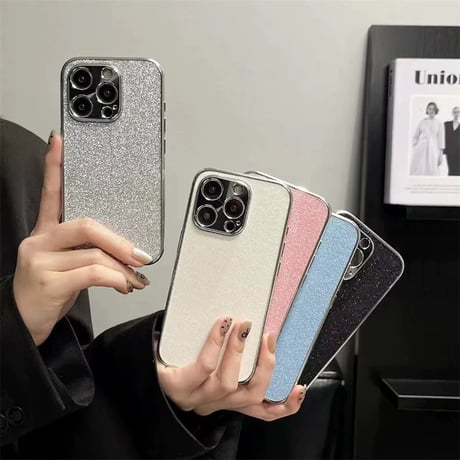 【お取り寄せ商品】iPhoneケース スマホケース iPhone15 iPhone14 シンプル キラキラ ラメ L8980