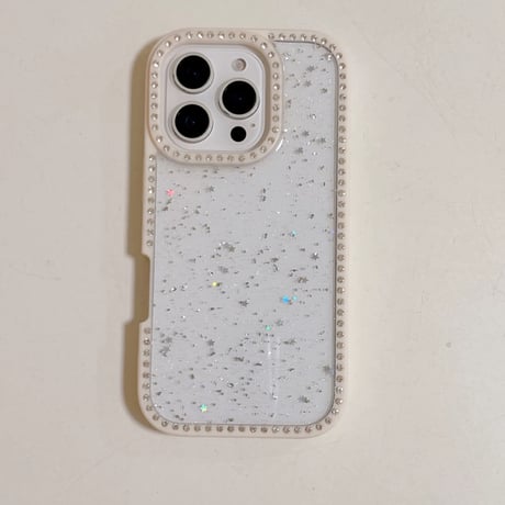 【お取り寄せ商品】iPhoneケース スマホケース iPhone16 iPhone15 iPhone14 可愛い クリア ラメ 推し活 キラキラ L9568