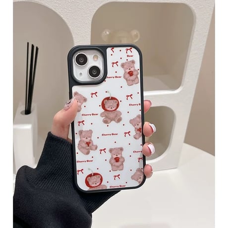 【お取り寄せ商品】iPhoneケース スマホケース iPhone15 iPhone14 Apple bear くま L8991