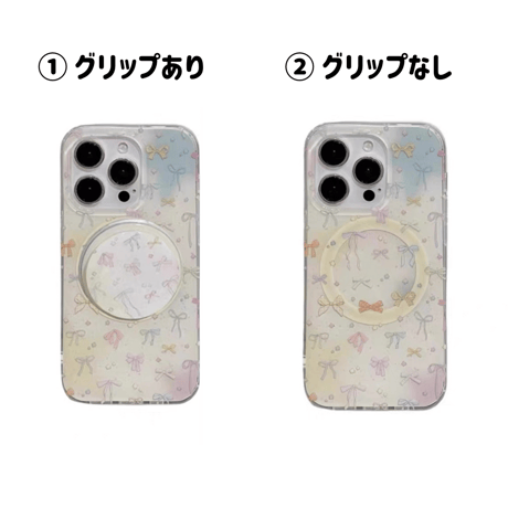 【お取り寄せ商品】iPhoneケース スマホケース iPhone16 iPhone15 iPhone14 かわいい magsafe リボン 韓国 L9851