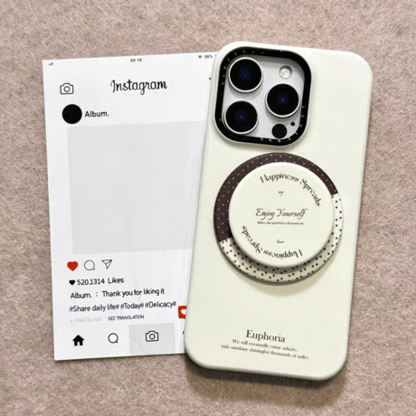 【お取り寄せ商品】iPhoneケース スマホケース iPhone16 iPhone15 iPhone14 かわいい キュート 韓国 MagSafeペールカラー L9404