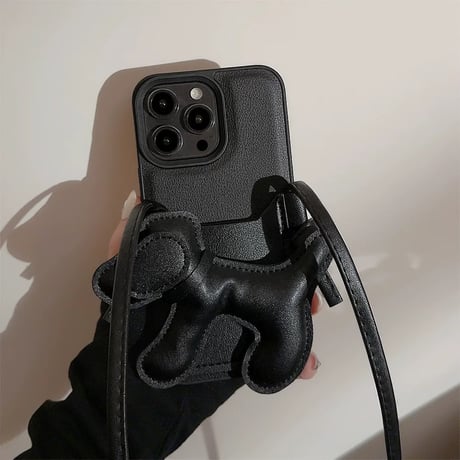 【お取り寄せ商品】iPhoneケース スマホケース iPhone15 iPhone14 皮 犬 おしゃれ L8950