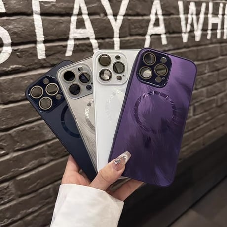 【お取り寄せ商品】iPhoneケース スマホケース iPhone16 iPhone15 iPhone14 おしゃれ シンプル MagSafe 大人可愛い L9409