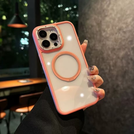 【お取り寄せ商品】iPhoneケース スマホケース iPhone16 iPhone15 iPhone14 シンプル クリア フレームケース L8986