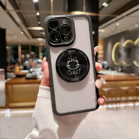 【お取り寄せ商品】iPhoneケース スマホケース iPhone15 iPhone14 シンプル クリア フレームケース キャラクター L8988