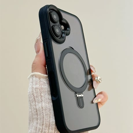 【お取り寄せ商品】iPhoneケース スマホケース iPhone16 iPhone15 iPhone14 クリア カラー スタンド L8963