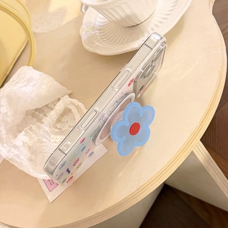 【お取り寄せ商品】iPhoneケース スマホケース iPhone17 iPhone16 iPhone15 韓国 可愛い フラワー 花柄 magsafe M7182