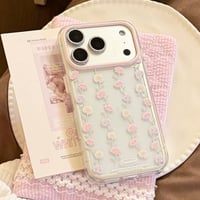 【お取り寄せ商品】iPhoneケース スマホケース iPhone17 iPhone16 iPhone15 花柄 ピンク 可愛い M7185
