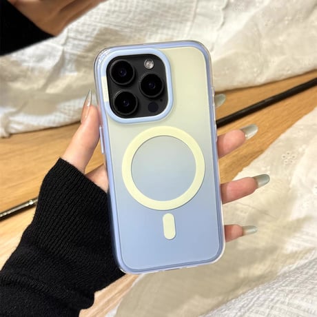 【お取り寄せ商品】iPhoneケース スマホケース iPhone17 iPhone15 iPhone14 magsafe グラデーション シンプル 可愛い 韓国 M7080