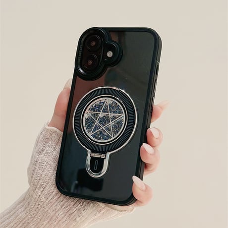【お取り寄せ商品】iPhoneケース スマホケース iPhone16 iPhone15 iPhone14 星 スタンド クリア シンプル L8993