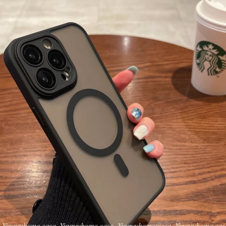 【お取り寄せ商品】iPhoneケース スマホケース iPhone15 iPhone14 クリアカラー MagSafe L8371