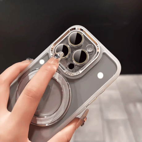 【お取り寄せ商品】iPhoneケース スマホケース iPhone15 iPhone14 Magsafe マグネット 磁気 カラーフレーム フレームケース 透明 シンプル 推し活 L7784