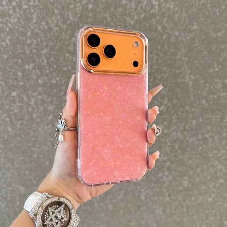 【お取り寄せ商品】iPhoneケース スマホケース iPhone17 iPhone16 iPhone15 シェル メタリック シンプル ラメ L9179