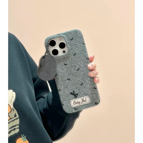 【お取り寄せ商品】iPhoneケース スマホケース iPhone16 iPhone15 iPhone14 大人可愛い 秋冬 リボン M7077