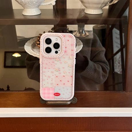 【お取り寄せ商品】iPhoneケース スマホケース iPhone16 iPhone15 iPhone14 かわいい 小さい 花柄 L9359