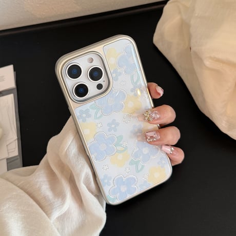 【お取り寄せ商品】iPhoneケース スマホケース iPhone16 iPhone15 iPhone14 春 花柄 お洒落 大人女子 L9515