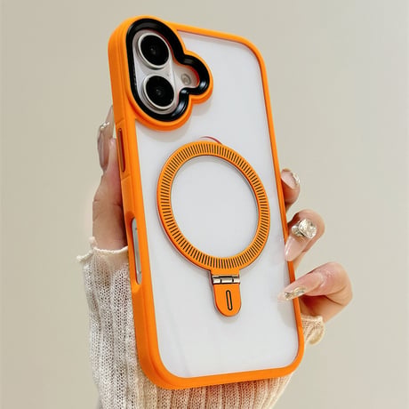【お取り寄せ商品】iPhoneケース スマホケース iPhone16 iPhone15 iPhone14 クリア カラー スタンド L8963
