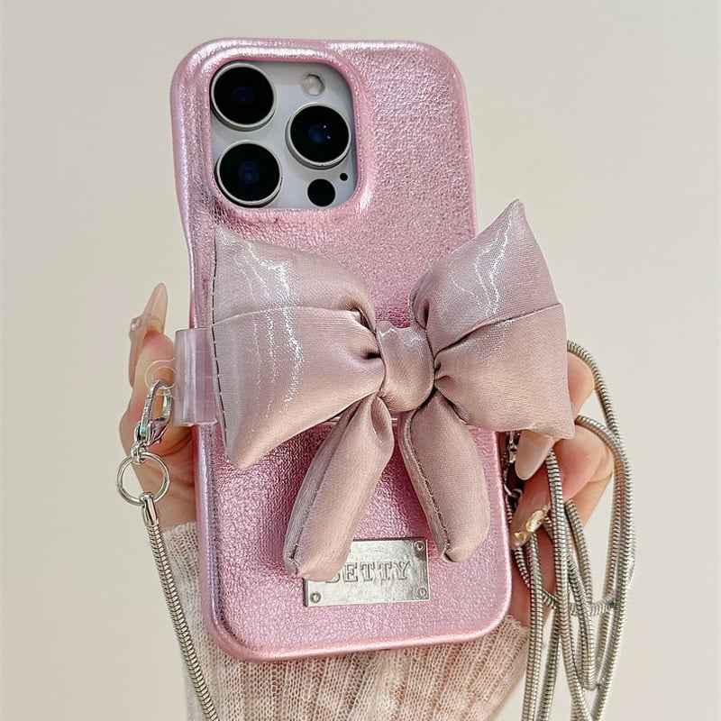 Darich♡DDリボンiPhoneケース♡ブラック♡iPhone14pro DDリボンiPhone