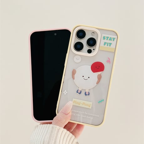 【お取り寄せ商品】iPhoneケース スマホケース iPhone15 iPhone14 キャラクター スポーツ フレーム パステル L9002