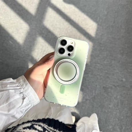 【お取り寄せ商品】iPhoneケース スマホケース iPhone16 iPhone15 magsafe グラデーション かわいい おしゃれ 韓国 M7061